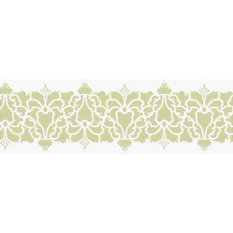 Hillsborough Damask Border Stencil