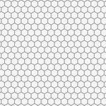 Hex Tile Wall Painting Stencil