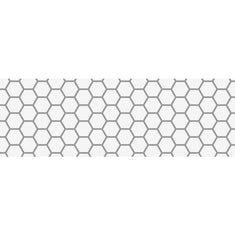 Hexagon Tile Border Stencil