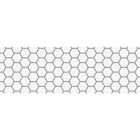 Hexagon Tile Border Stencil