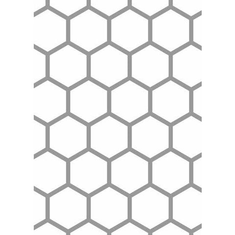 Hexagon Tile Accent Stencil