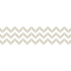 Chevron Border Stencil