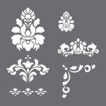 Brighton Damask Wall Stencil