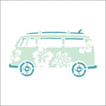 Surf Van Stencil