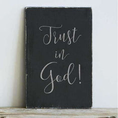 Trust in God Stencil