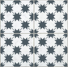 Farmhouse Star Tile Stencil