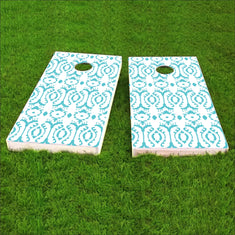 Ikat Cornhole Board Stencil