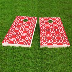 Holmby Hills Cornhole Board Stencil