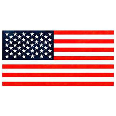 Large American Flag Wall Stencil