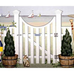 Porthole Gate & Fence Stencil