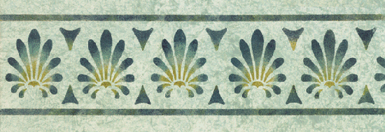 Scallop Border and Long Format Stencils