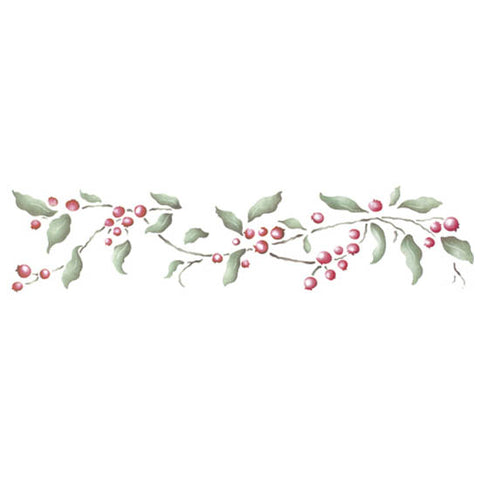 Great Winterberries Stencil