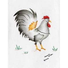 Rooster Craft Stencil Set