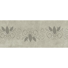 Burgeoning Scroll Border Stencil