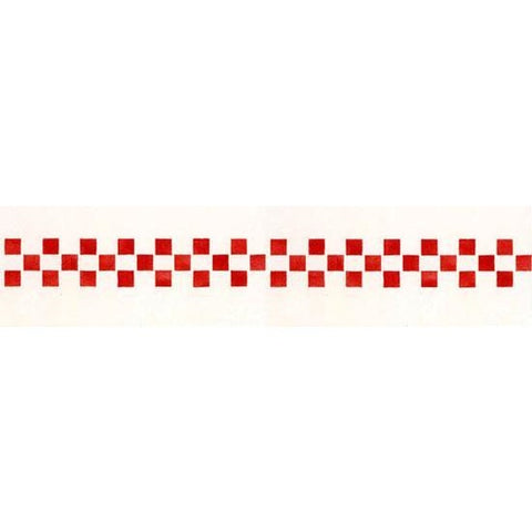 Checker Border Stencil