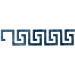 Greek Key Border Stencil